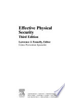 Effective Physical Security Book