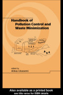 Handbook of Pollution Control and Waste Minimization Pdf/ePub eBook
