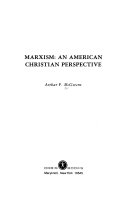 Marxism, an American Christian Perspective