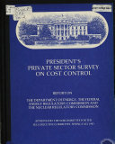 President s Private Sector Survey on Cost Control