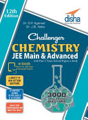 Challenger Chemistry for JEE Main   Advanced with Past 5 Years Solved Papers Ebook  12th Edition 