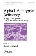 Alpha 1   Antitrypsin Deficiency Book