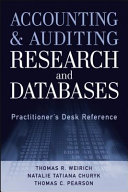 Accounting   Auditing Research and Databases
