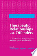 Therapeutic Relationships with Offenders