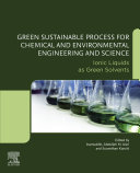 Green Sustainable Process for Chemical and Environmental Engineering and Science [Pdf/ePub] eBook