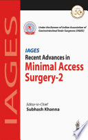 Recent Advances in Minimal Access Surgery   2