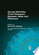 George Berkeley  Three Dialogues Between Hylas and Philonous  Longman Library of Primary Sources in Philosophy 