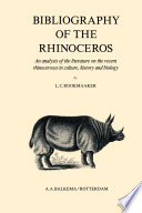 Bibliography Of The Rhinoceros