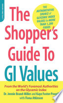 The Shopper s Guide to GI Values