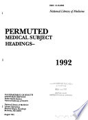 Permuted Medical Subject Headings Book