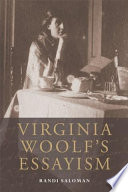 Virginia Woolf s Essayism