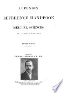 Reference Handbook of the Medical Sciences