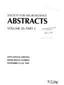 Abstracts   Society for Neuroscience