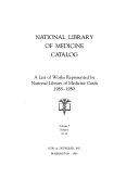 National Library Of Medicine Catalog