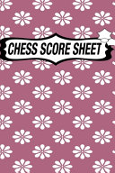 Chess Score Sheet Book