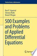 500 Examples and Problems of Applied Differential Equations Book PDF