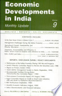 Economic Developments In India Monthly Update Volume 9 Analysis Reports Policy Documents