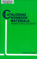 Cataloging Nonbook Materials
