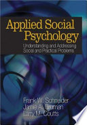Applied Social Psychology Book