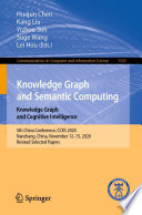 Knowledge Graph and Semantic Computing  Knowledge Graph and Cognitive Intelligence