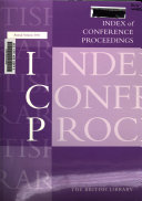 Index of Conference Proceedings