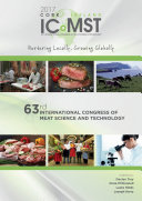 63rd International Congress of Meat Science and Technology