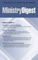 Ministry Digest, Vol. 05, No. 03
