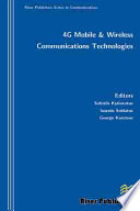 4G Mobile and Wireless Communications Technologies