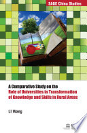 A Comparative Study on the Role of Universities in Transformation of Knowledge and Skills in Rural Areas