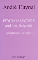 Psychoanalysis and the Sciences