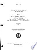 Sailing Directions (enroute) for Borneo, Jawa, Sulawesi and Nusa Tenggara
