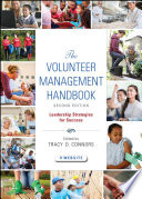 The Volunteer Management Handbook Book