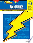 Power Practice  Word Games  Gr  4 5  eBook