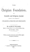 The Christian Foundation, Or, Scientific and Religious Journal