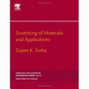 Scratching of Materials and Applications Book