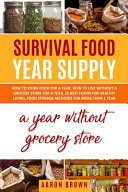 Survival Food Year Supply