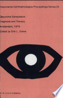 Glaucoma Symposium of the Netherlands Ophthalmological Society Book