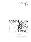 Minnesota Union List of Serials
