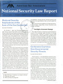 National Security Law Report