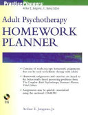 Adult Psychotherapy Homework Planner Book