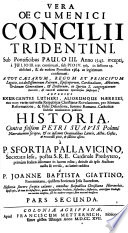 Vera Oecumenici Concilii Tridentini Historia
