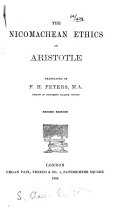 The Nicomachean Ethics of Aristotle, tr. by F.H. Peters