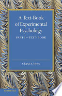 A Text Book of Experimental Psychology