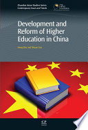 Development and Reform of Higher Education in China Book