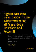 High Impact Data Visualization in Excel with Power View  3D Maps  Get   Transform and Power BI