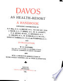 Davos as Health resort Book PDF