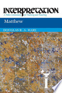 Matthew Book