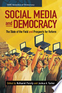 Social Media and Democracy Book PDF