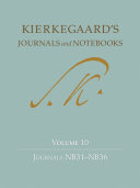 Kierkegaard s Journals and Notebooks Volume 10