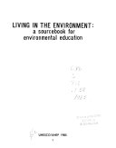 Living in the Environment Book